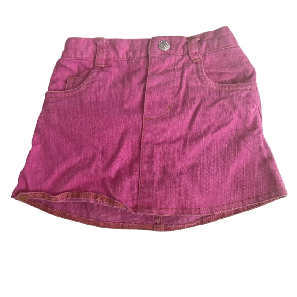 Vintage Children's Place Pink Skirt Star Baby Girls Size 18 Months